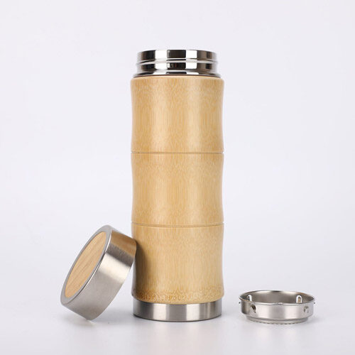 BÌnh giữ nhiệt thân cây tre