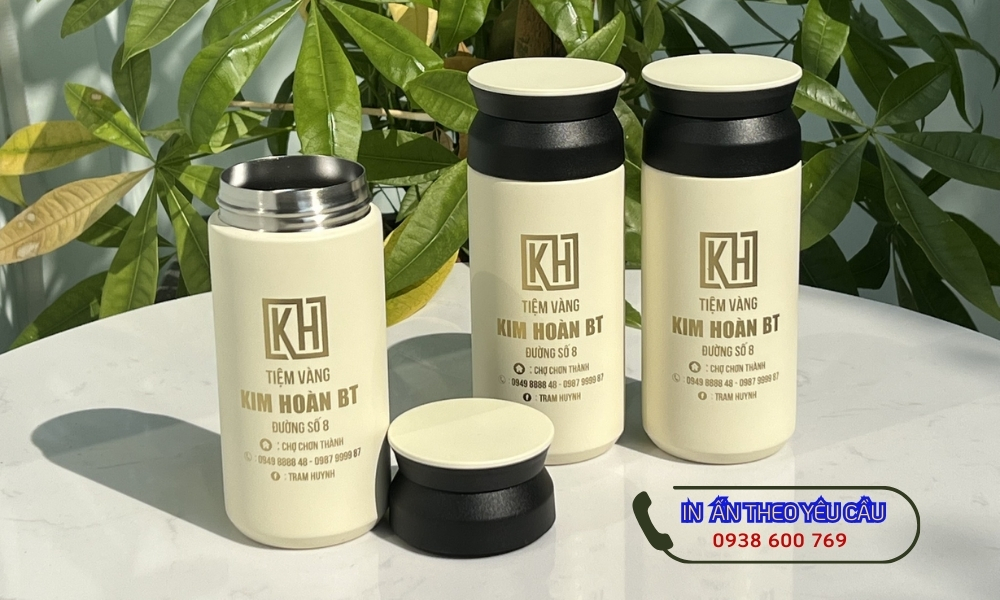 Mẫu bình giữ nhiệt 350ml in logo