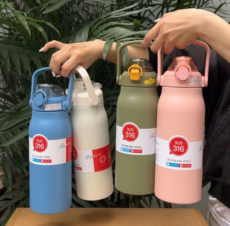 Bình giữ nhiệt 1 lít inox 316