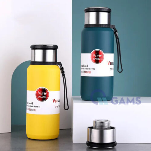 Bình inox giữ nhiệt 1 lít vàng