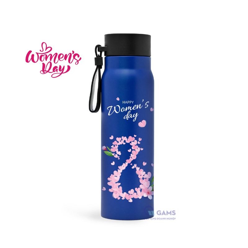 Bình giữ nhiệt 500ml màu xanh