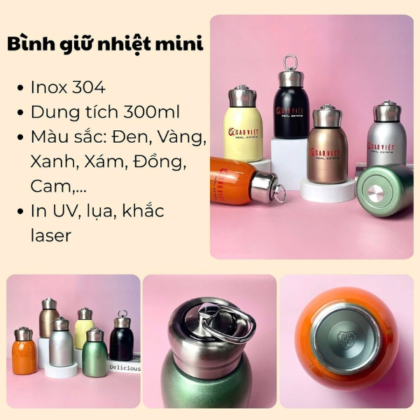 Bình giữ nhiệt mini 300ml