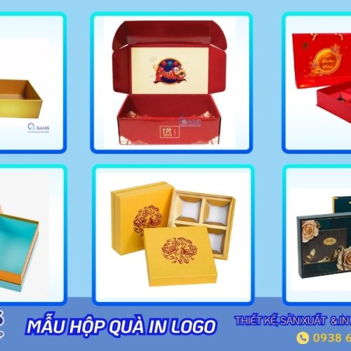 Mẫu hộp quà Tết và Trung Thu