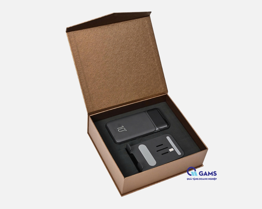 Bộ quà tặng Pin sạc đa năng in logo