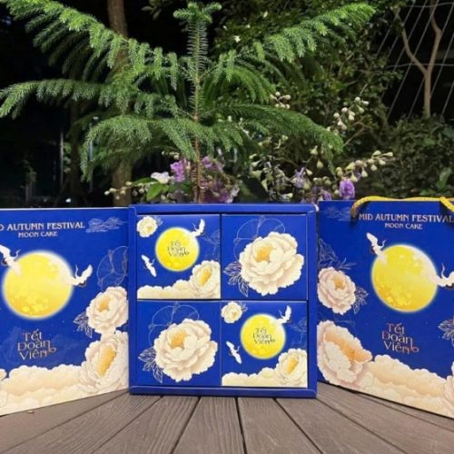 Cung cấp mẫu vỏ hộp đựng bánh Trung Thu in logo theo yêu cầu