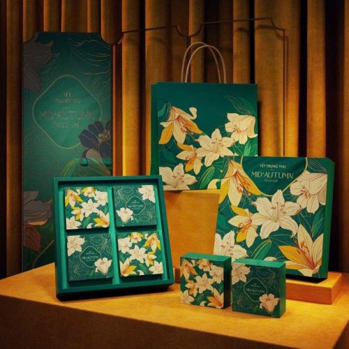 mẫu vỏ hộp bánh trung thu sang trọng