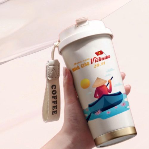 quà 20 11 cốc cà phê giữ nhiệt 500ml