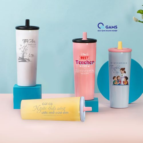 Set quà tặng 20/11-Cốc giữ nhiệt 710ml