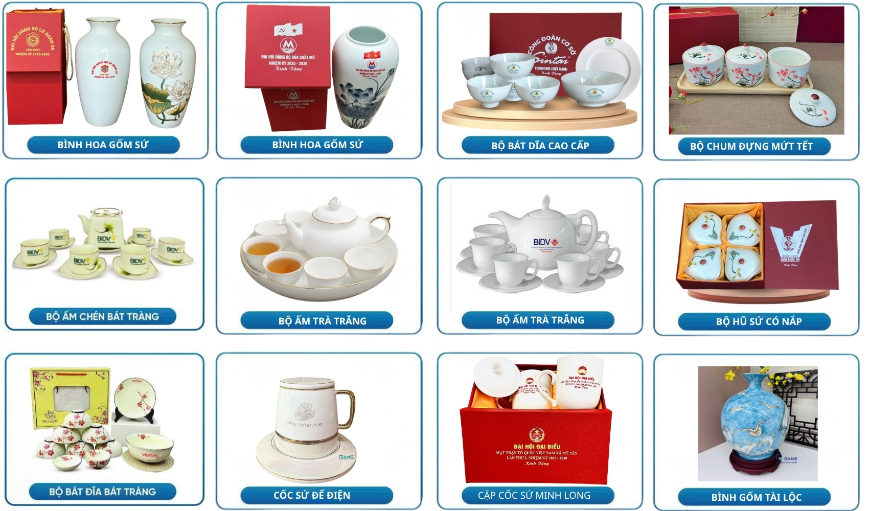 quà tặng gốm sứ cao cấp