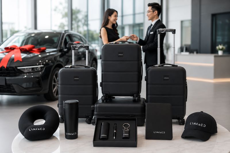 Quà tặng cho khách hàng nhận xe ô tô mới