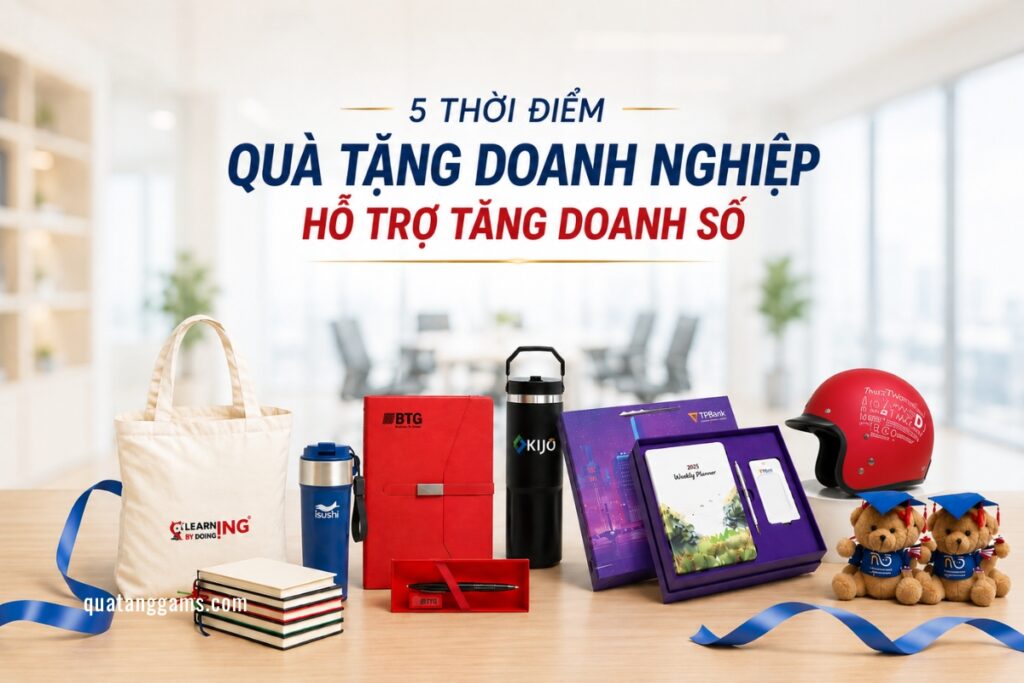 quà tặng hỗ trợ tăng doanh số