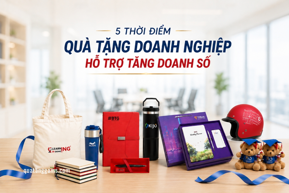 quà tặng hỗ trợ tăng doanh số
