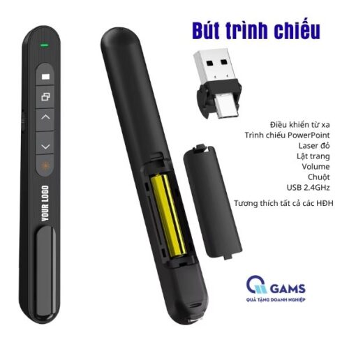 Bút trình chiếu in logo làm quà tặng